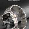 Women's Electronic Magnetic Snap Titanium Alloy Watch Strap - Image 8