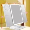 Trifold Makeup Mirror With Light 68 LED Vanity Mirrors 10X Magnifying 180Rotation - Image 10