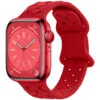 Bamboo Plaid Solid Lace Silicone Sports Apple Watch Strap - Image 4