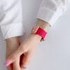 Replaceable Watch Two-tone Leather Strap - Image 9