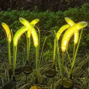 Outdoor Simulation Solar Dogtail Grass Lamp Led Decoration Lawn Lamp