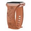 Laser Carved Embossed Brocade Sunflower Silicone Strap - Image 8