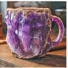 400ml Resin Mineral Crystal Coffee Mugs With Handles Elegant Fake Mineral Crystal Cup For Workplace Home Decor Christmas Gift Kitchen Gadgets - Image 5