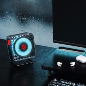 Record Ambience Light Multi-function Wireless Transparent Bluetooth Audio