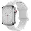 Bamboo Plaid Solid Lace Silicone Sports Apple Watch Strap - Image 3