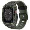 Applicable To Applewatch45678 Generation Star Camouflage Protective Shell Integrated Strap - Image 2