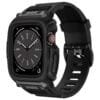 Applicable To Applewatch45678 Generation Star Camouflage Protective Shell Integrated Strap - Image 9