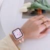 Small Fragrant Wind Bracelet With Diamond Women's Metal Strap - Image 3