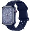 Bamboo Plaid Solid Lace Silicone Sports Apple Watch Strap - Image 7