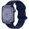 Bamboo Plaid Solid Lace Silicone Sports Apple Watch Strap - Image 7