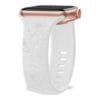 Laser Carved Embossed Brocade Sunflower Silicone Strap - Image 4