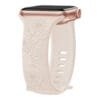 Laser Carved Embossed Brocade Sunflower Silicone Strap - Image 6