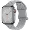 Bamboo Plaid Solid Lace Silicone Sports Apple Watch Strap - Image 9