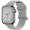 Bamboo Plaid Solid Lace Silicone Sports Apple Watch Strap - Image 9