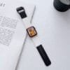 Replaceable Watch Two-tone Leather Strap - Image 7