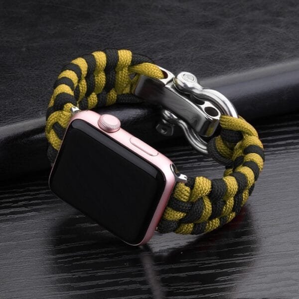 Nylon Sports Iwatch38424044mm Woven Steel Buckle Strap